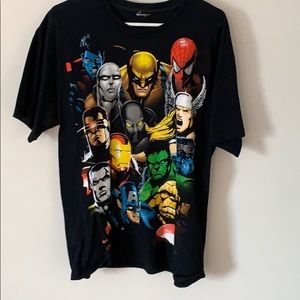 Marvel superheroes T shirt